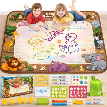 Tapete Mágico Dibuja con Agua – Extra Grande 100x80cm Sin Manchas