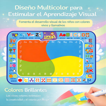 Tapete Mágico Dibuja con Agua – Extra Grande 100x80cm Sin Manchas
