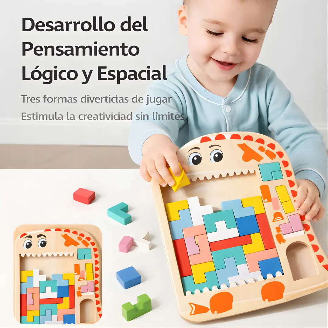 Rompecabezas Tangram Montessori – Desarrolla el Pensamiento Lógico Jugando