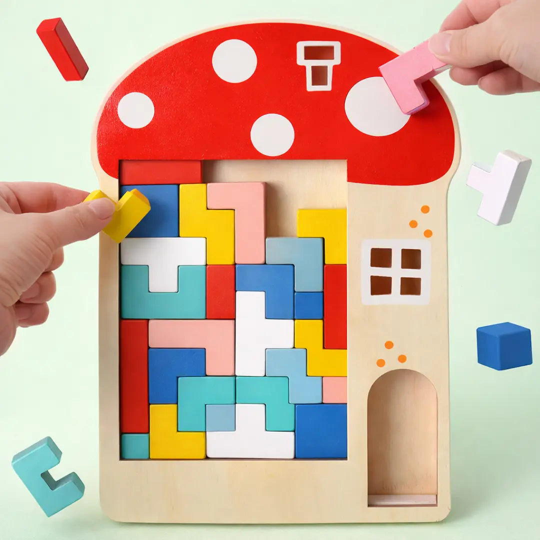 Rompecabezas Tangram Montessori – Desarrolla el Pensamiento Lógico Jugando