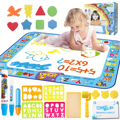 Tapete Mágico Dibuja con Agua – Extra Grande 100x80cm Sin Manchas