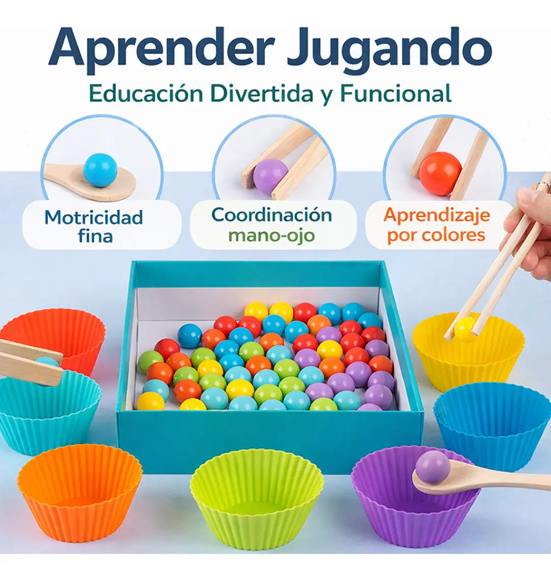 Juego de Números Montessori – Aprende Matemáticas de Forma Divertida