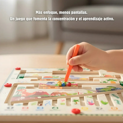 Laberinto Magnético Montessori – Mejora la Concentración y Motricidad Fina